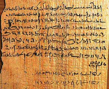 How to write in egyptian language